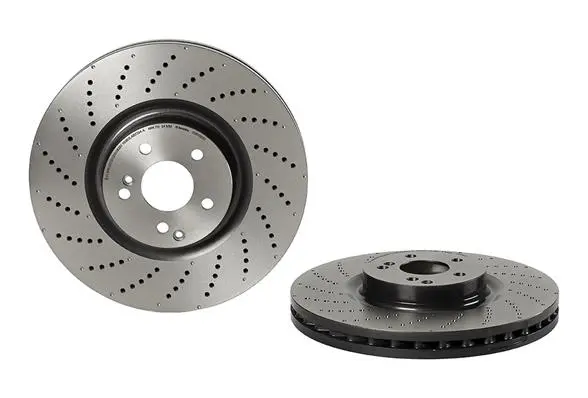 Вентильований гальмівний диск Brembo 09.B769.51 (фото 1)