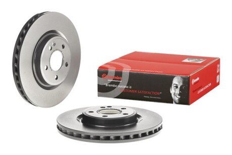Вентилируемый тормозной диск brembo 09B80741