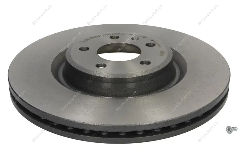 Вентилируемый тормозной диск brembo 09.B970.11