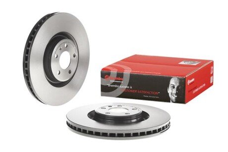 Вентилируемый тормозной диск brembo 09.B971.11