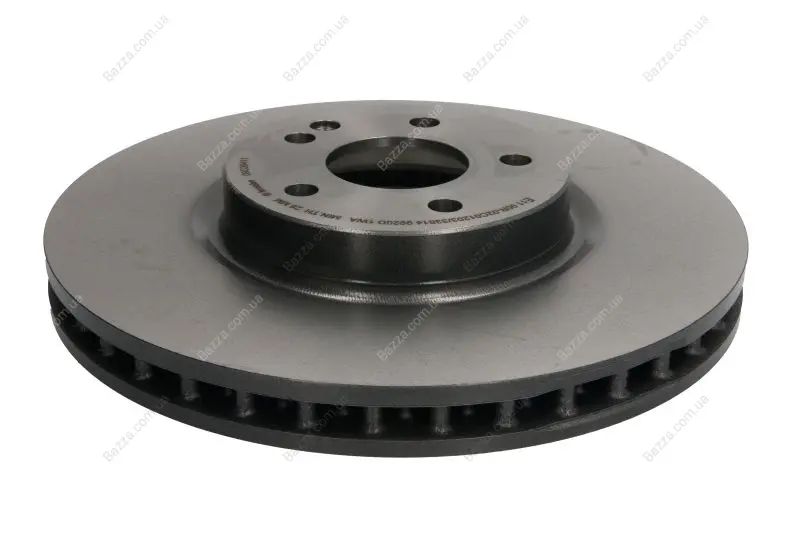 Вентилируемый тормозной диск brembo 09C06411