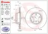 Вентилируемый тормозной диск brembo 09.C116.11