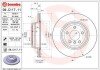 Вентильований гальмівний диск brembo 09.C117.11