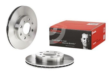 Вентилируемый тормозной диск brembo 09.C145.10