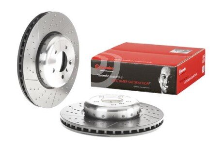 Вентилируемый тормозной диск brembo 09C39413