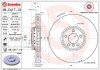 Вентильований гальмівний диск brembo 09.C417.13