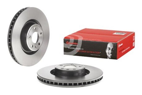 Вентилируемый тормозной диск brembo 09C42611