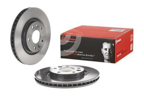 Вентилируемый тормозной диск brembo 09.C541.11