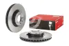 Вентильований гальмівний диск Brembo 09C54911 (фото 2)