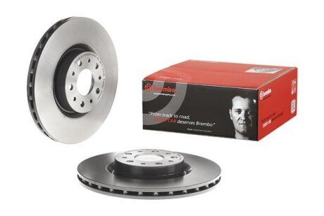 Вентилируемый тормозной диск brembo 09C64521