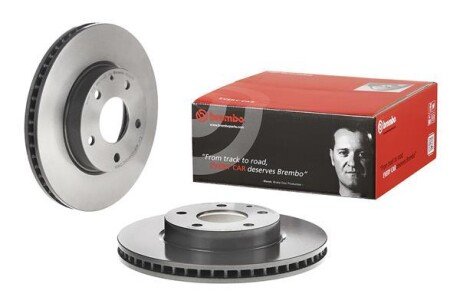 Вентилируемый тормозной диск brembo 09.C651.11