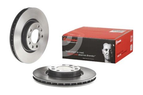 Вентилируемый тормозной диск brembo 09.C658.11