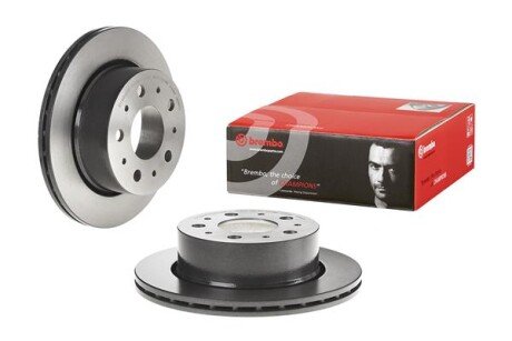 Вентилируемый тормозной диск brembo 09.C663.11