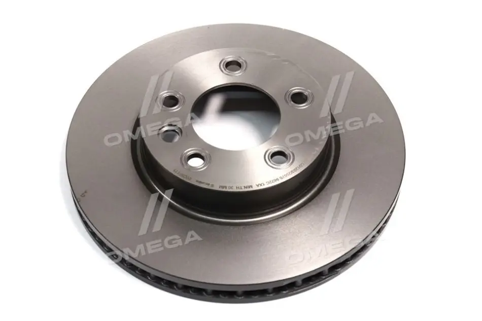 Вентильований гальмівний диск Brembo 09C88111 (фото 1)