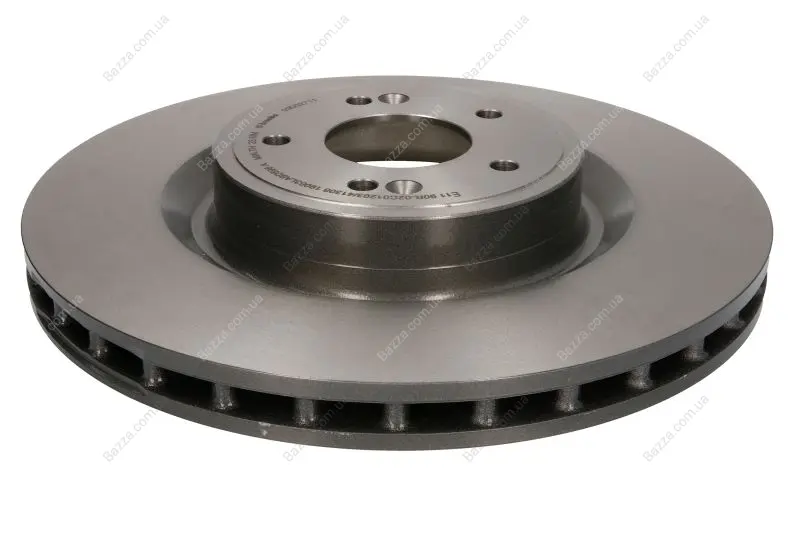 Вентильований гальмівний диск Brembo 09D02711 (фото 1)