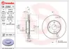 Вентильований гальмівний диск Brembo 09D06511 (фото 1)