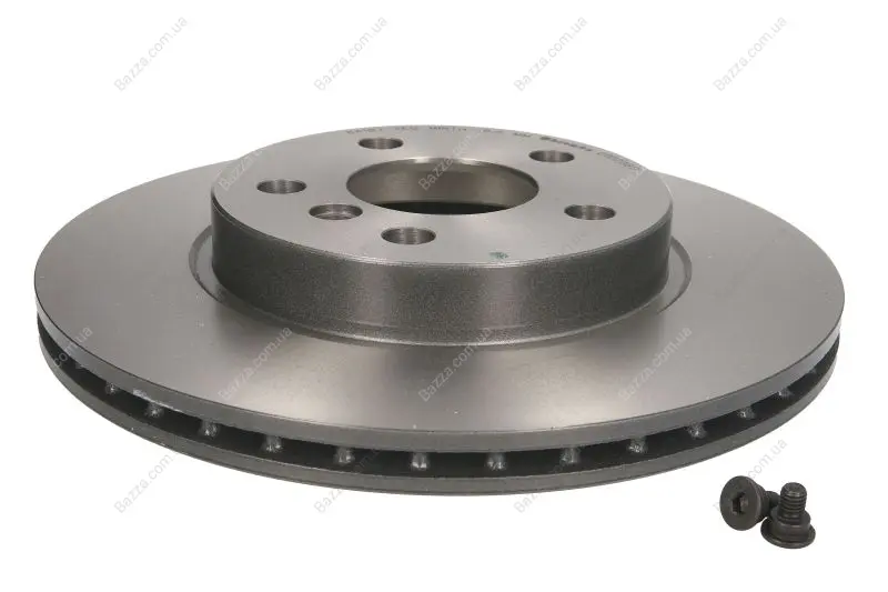 Вентильований гальмівний диск Brembo 09D20811 (фото 1)