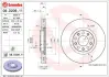 Вентильований гальмівний диск Brembo 09D20911 (фото 1)