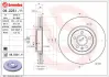Вентильований гальмівний диск Brembo 09D25111 (фото 1)