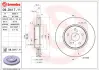 Вентилируемый тормозной диск brembo 09D41711