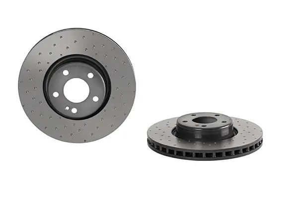 Вентилируемый тормозной диск brembo 09D52723