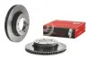 Вентилируемый тормозной диск brembo 09D61711