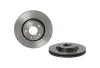 Вентилируемый тормозной диск brembo 09D62811