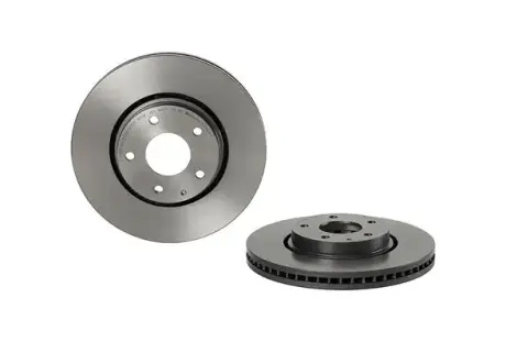 Вентилируемый тормозной диск brembo 09D62811