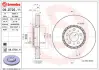 Вентилируемый тормозной диск brembo 09.D725.11
