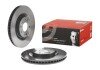 Вентильований гальмівний диск brembo 09.D765.11