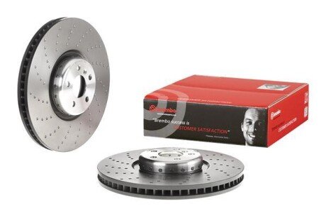 Вентилируемый тормозной диск brembo 09D89723