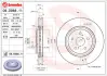 Вентильований гальмівний диск Brembo 09D98811 (фото 1)