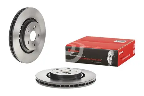 Вентилируемый тормозной диск brembo 09.E126.11
