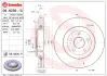 Вентилируемый тормозной диск brembo 09N23611