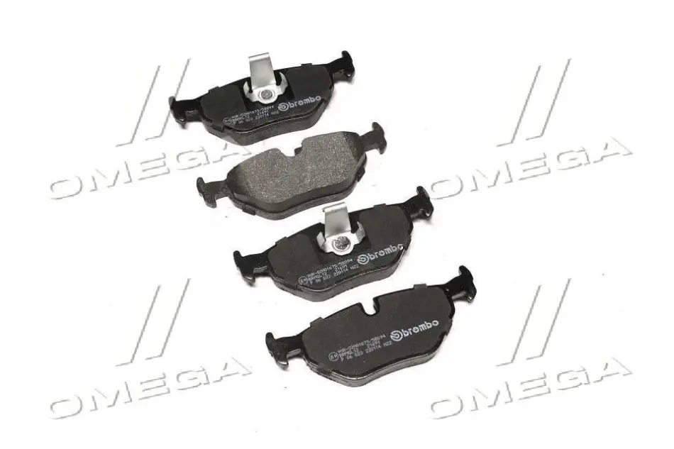 Задні тормозні (гальмівні) колодки Brembo P06023 (фото 1)