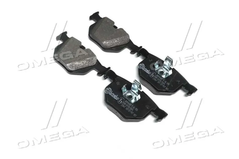 Задние тормозные колодки brembo P06056