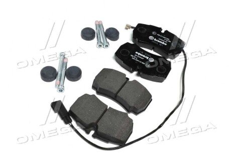 Задние тормозные колодки brembo P24084