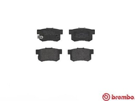 Задние тормозные колодки brembo P28039