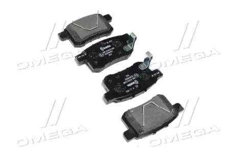 Задние тормозные колодки brembo P28072 Хонда Аккорд 8