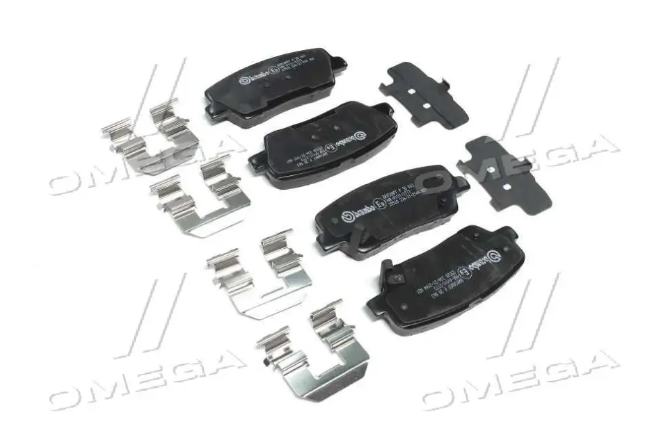 Задние тормозные колодки brembo P30063