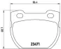 Задние тормозные колодки brembo P44006