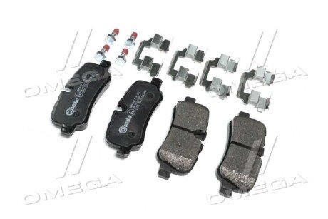 Задние тормозные колодки brembo P44013