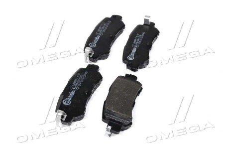 Задние тормозные колодки brembo P49047