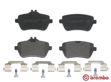 Задні тормозні (гальмівні) колодки Brembo P50 117 (фото 1)