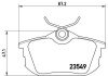 Задні тормозні (гальмівні) колодки brembo P54 023