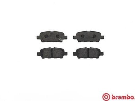 Задние тормозные колодки brembo P56068