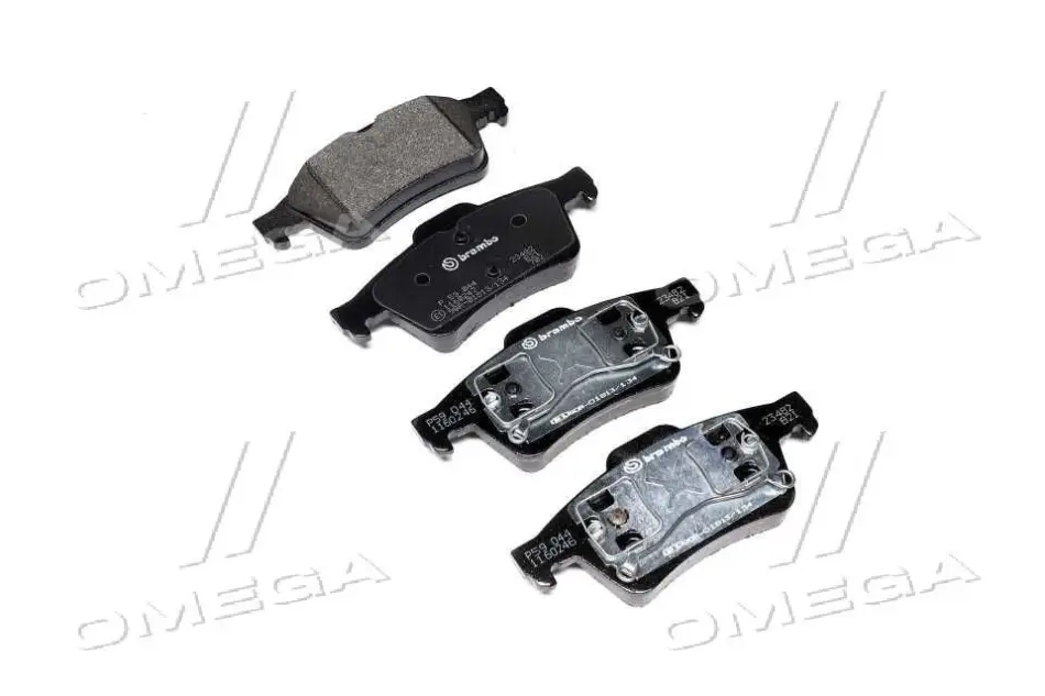 Задні тормозні (гальмівні) колодки Brembo P59 044 (фото 1)