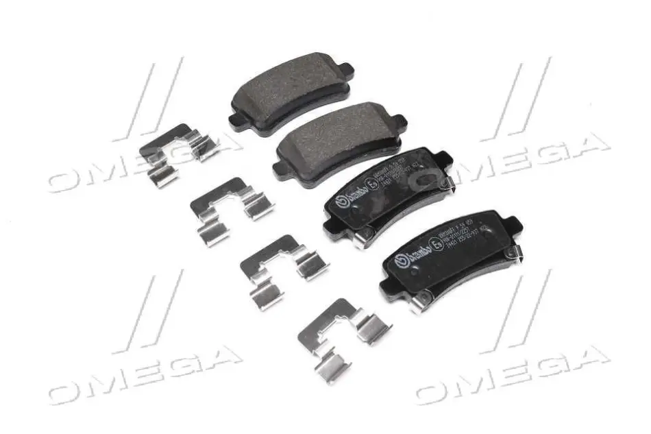 Задні тормозні (гальмівні) колодки Brembo P59 059 (фото 1)