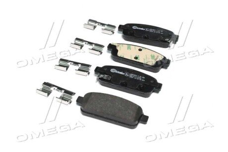 Задние тормозные колодки brembo P59080