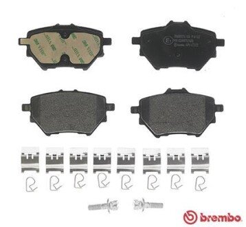 Задние тормозные колодки brembo P61122